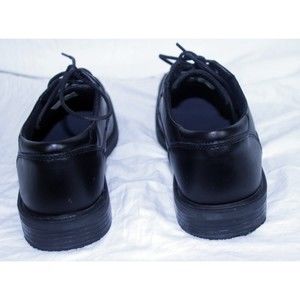 Giorgio  Mens Black Leather Dress Lace Up Shoes  Sz 8.5